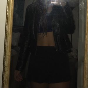 Leather jacket photo!